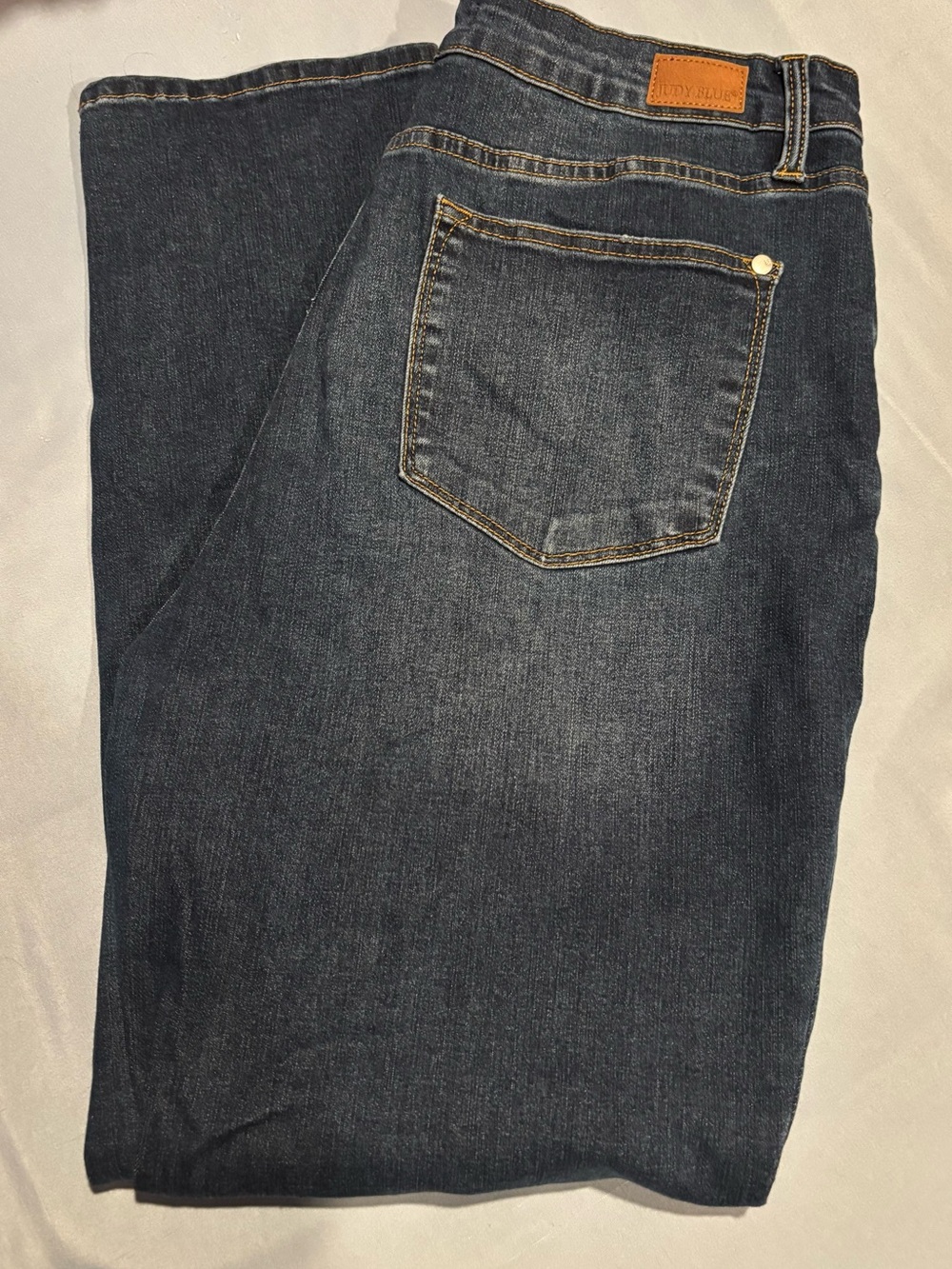Judy Blue Straight Leg Dark Blue Women's Jeans